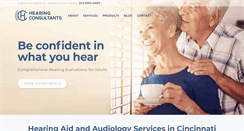 Desktop Screenshot of hearingconsultants.com