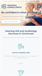 Mobile Screenshot of hearingconsultants.com